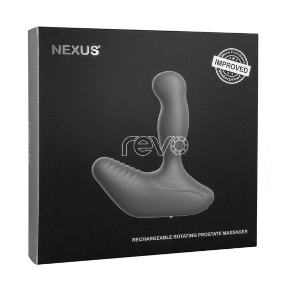 Nexus Revo forgófejes prosztata stimuláló (fekete) III. generációs