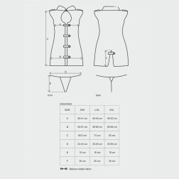 Obsessive sztyuárdesz jelmez