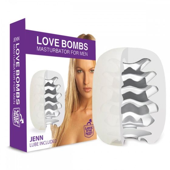 Love in the Pocket Love Bombs Jenn mini maszturbátor