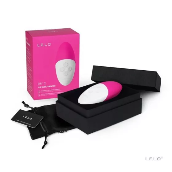 Lelo Siri 2. zenével is vezérelhető vibrátor (rózsaszín) 
