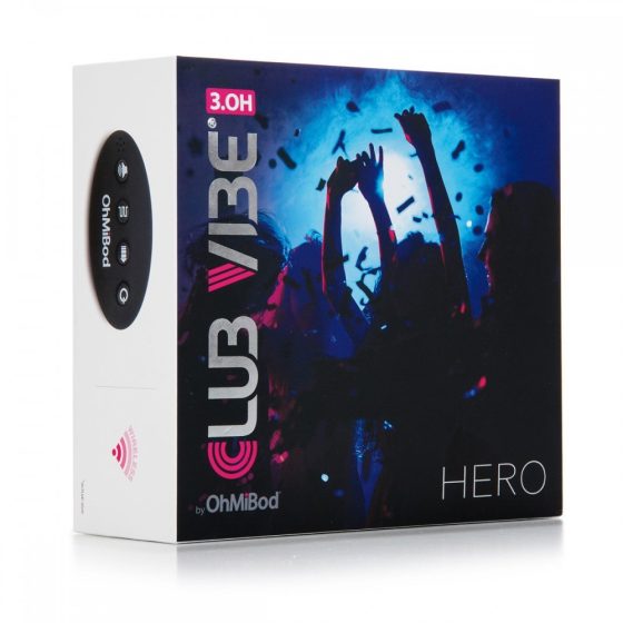 OhMiBod Club Vibe 3.0H Hero zenével vezérelhető vibrátor