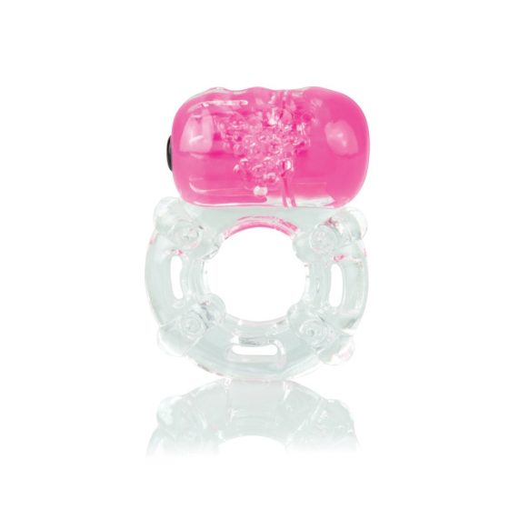 The Screaming O Color Pop Big O vibrációs péniszgyűrű (rózsaszín)