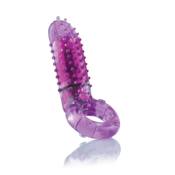 The Screaming O Oyeah vibrációs péniszgyűrű klitoriszizgatóval (lila)