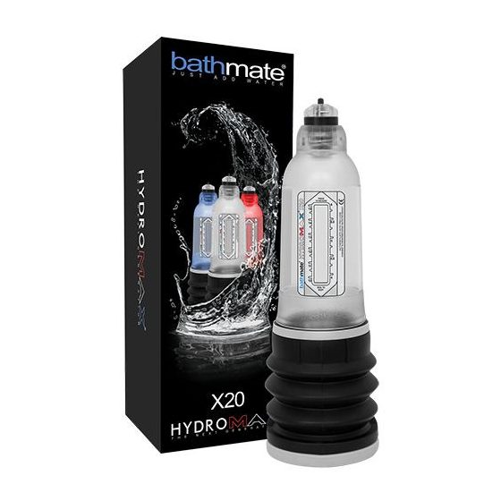 Bathmate Hydromax 5 (X20) hydro péniszpumpa (áttetsző)