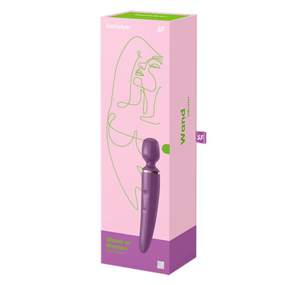 Satisfyer Wand -er Woman kézi masszírozógép (lila)