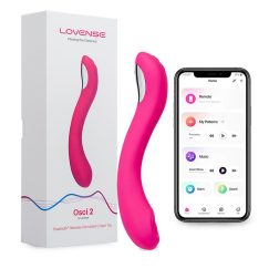   Lovense Osci 2 okos, pulzációs G-pont vibrátor (pink) (APP-os)