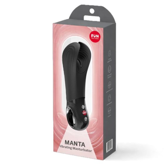 Fun Factory - Manta péniszvibrátor (fekete)