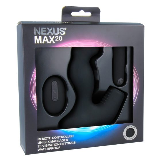 Nexus Max 20 akkumulátoros análvibrátor, távirányítóval