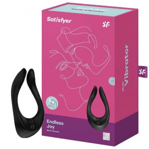 Satisfyer Endless Joy párvibrátor (fekete)