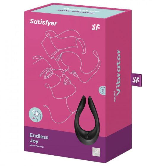 Satisfyer Endless Joy párvibrátor (fekete)