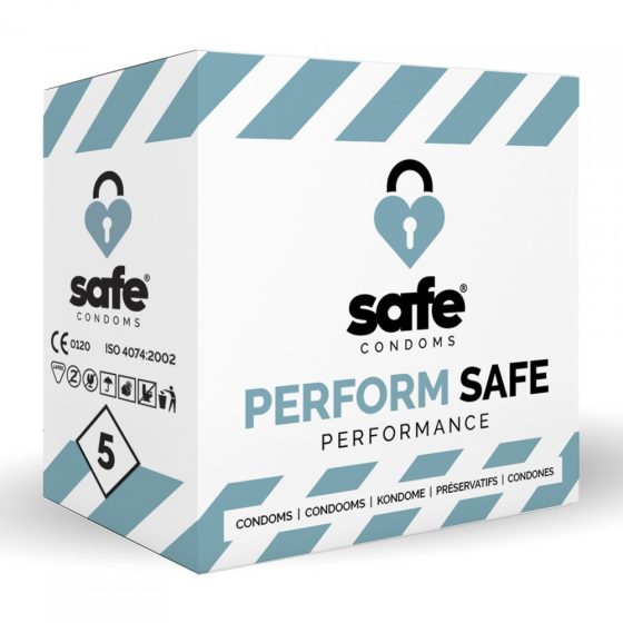 Safe Perform Safe megerősített falvastagságú óvszer (5 db)
