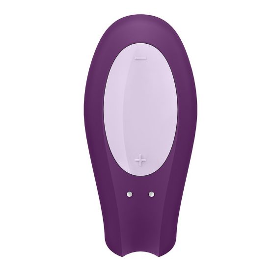 Satisfyer Double Joy párvibrátor (lila) (APP-os)