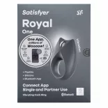 Satisfyer Royal One vibrációs péniszgyűrű (APP-os)