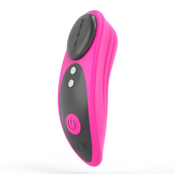 Lovense Ferri okos, alsóba helyezhető vibrációs csiklóizgató (fekete-pink) (APP-os)