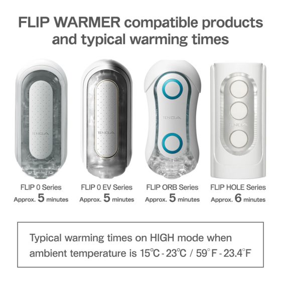 Tenga Flip Zero maszturbátor (piros) + Flip Warmer betétmelegítő