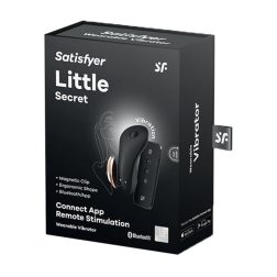   Satisfyer Little Secret alsóba helyezhető, viselhető vibrátor, távirányítóval (APP-os)