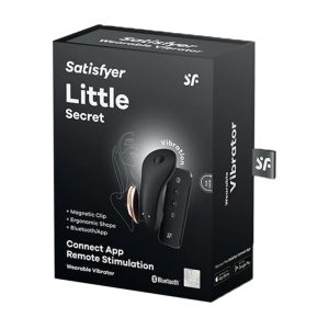 Satisfyer Little Secret alsóba helyezhető, viselhető vibrátor, távirányítóval (APP-os)