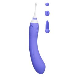   Lovense Hyphy 2in1 okos, G-pont és fókusz típusú csiklóvibrátor (lila) (APP-os)