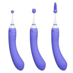   Lovense Hyphy 2in1 okos, G-pont és fókusz típusú csiklóvibrátor (lila) (APP-os)