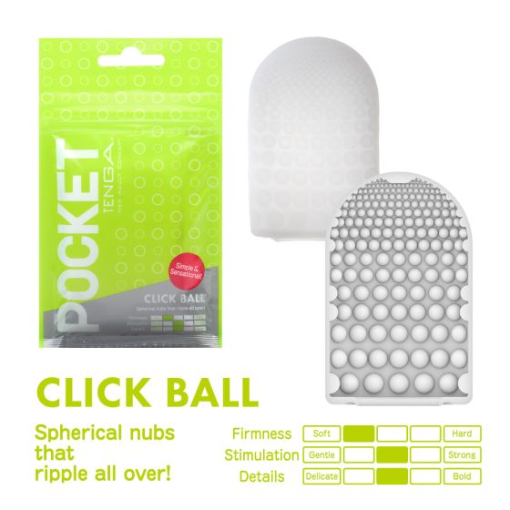 Tenga Pocket Stroker Click Ball maszturbátor