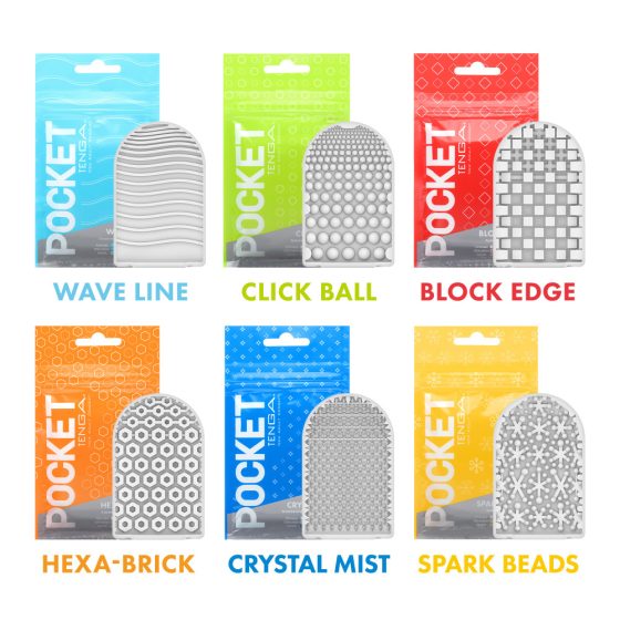 Tenga Pocket Stroker Crystal Mist maszturbátor