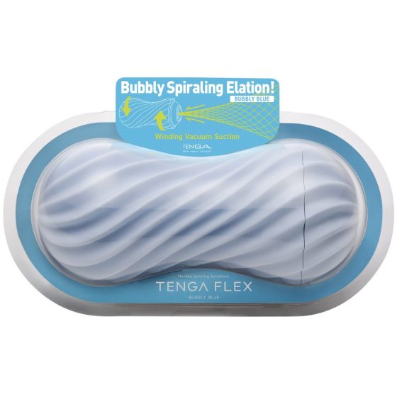 Tenga Flex Bubbly Blue maszturbátor (kék)