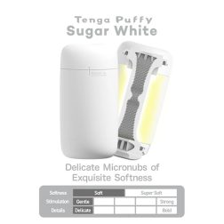 Tenga Puffy maszturbátor (fehér)