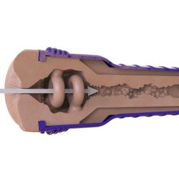   Fleshlight Boost Blast Female ultra realisztikus maszturbátor, fenék nyílással (világos bőrszín)