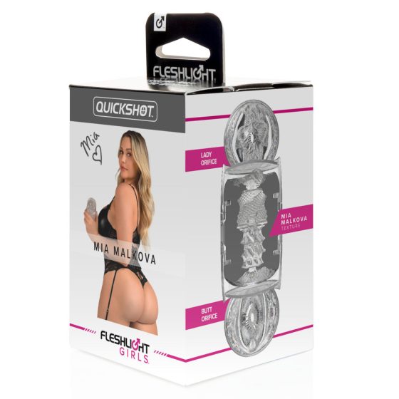 Fleshlight Quickshot Mia Malkova punci és popsi (Compact LVL Up betéttel)