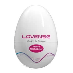 Lovense Kraken, tojás maszturbátor (fehér)