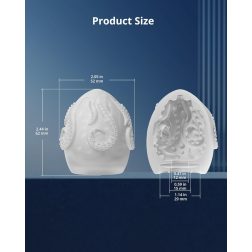 Lovense Kraken, tojás maszturbátor (1 db) (fehér)