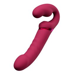   Lovense Lapis okos, 3 motoros vibrátor pároknak (piros) (APP-os)