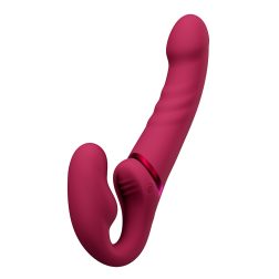   Lovense Lapis okos, 3 motoros vibrátor pároknak (piros) (APP-os)