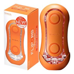 Tenga Flip Orb Sunset Orange maszturbátor (sárga)