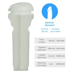   Kiiroo FeelGlow Stroker, sötétben világító punci maszturbátor