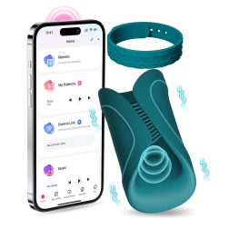 Lovense Gush 2 okos péniszvibrátor (zöld) (APP-os)