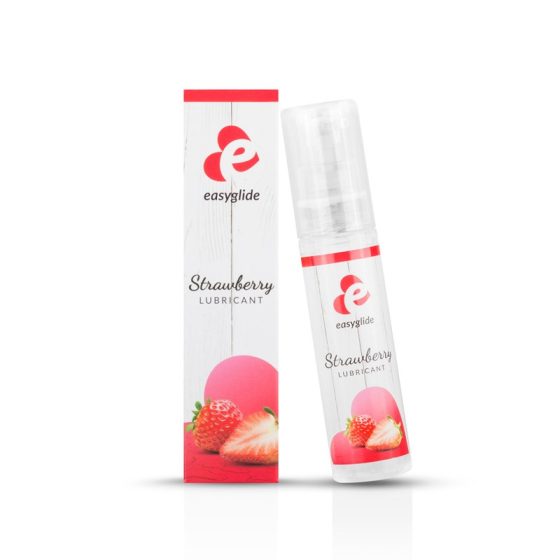 EasyGlide Strawberry vízbázisú síkosító eper aromával (30 ml)