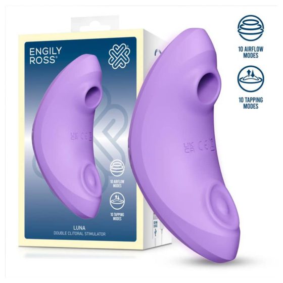 Engily Ross – Luna 2in1 léghullámos és pulzációs csiklóizgató