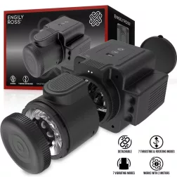   Engily Ross – Cumera Camera fel-le mozgó, pörgő-forgó maszturbátor, vibrációval 
