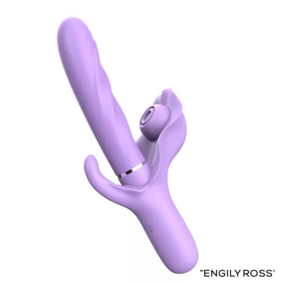 Engily Ross – Apollo 4in1 lökővibrátor léghullámos/pulzáló klitoriszággal