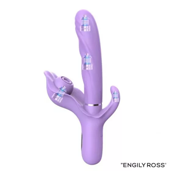 Engily Ross – Apollo 4in1 lökővibrátor léghullámos/pulzáló klitoriszággal