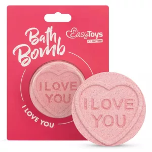 Easy Toys – I LOVE YOU fürdőbomba cseresznyevirág illattal (60 g)