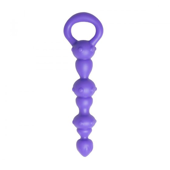 Easy Toys rücskös-kúpos anál dildó (lila)