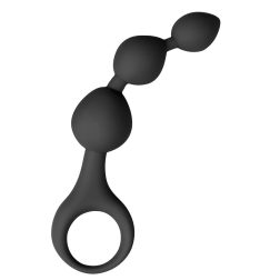 Easy Toys Rocket Plug Set 3 db-os anál dildó szett (fekete)