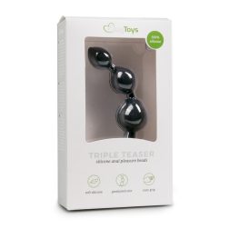 Easy Toys Rocket Plug Set 3 db-os anál dildó szett (fekete)