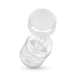 Private Crystal Clear punci és száj maszturbátor (áttetsző)