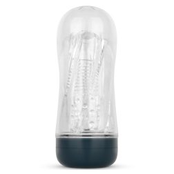 FPPR Double Sided punci és ánusz maszturbátor (áttetsző)