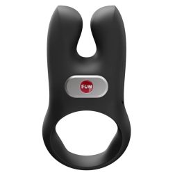 Fun Factory Nós kétmotoros vibrációs péniszgyűrű (fekete)