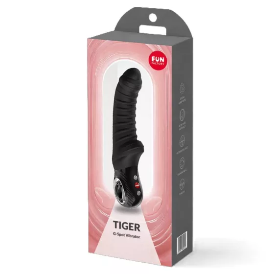Fun Factory – Tiger G-pont vibrátor (fekete)