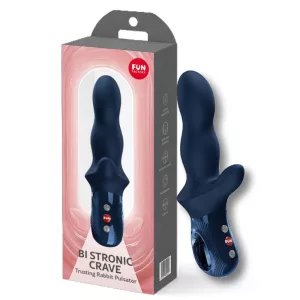 Fun Factory – Bi Stronic Crave pulzátor klitoriszággal (éjkék)